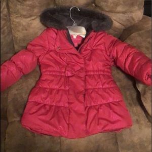 Toddler girls London FOG puffer coat size 5/6